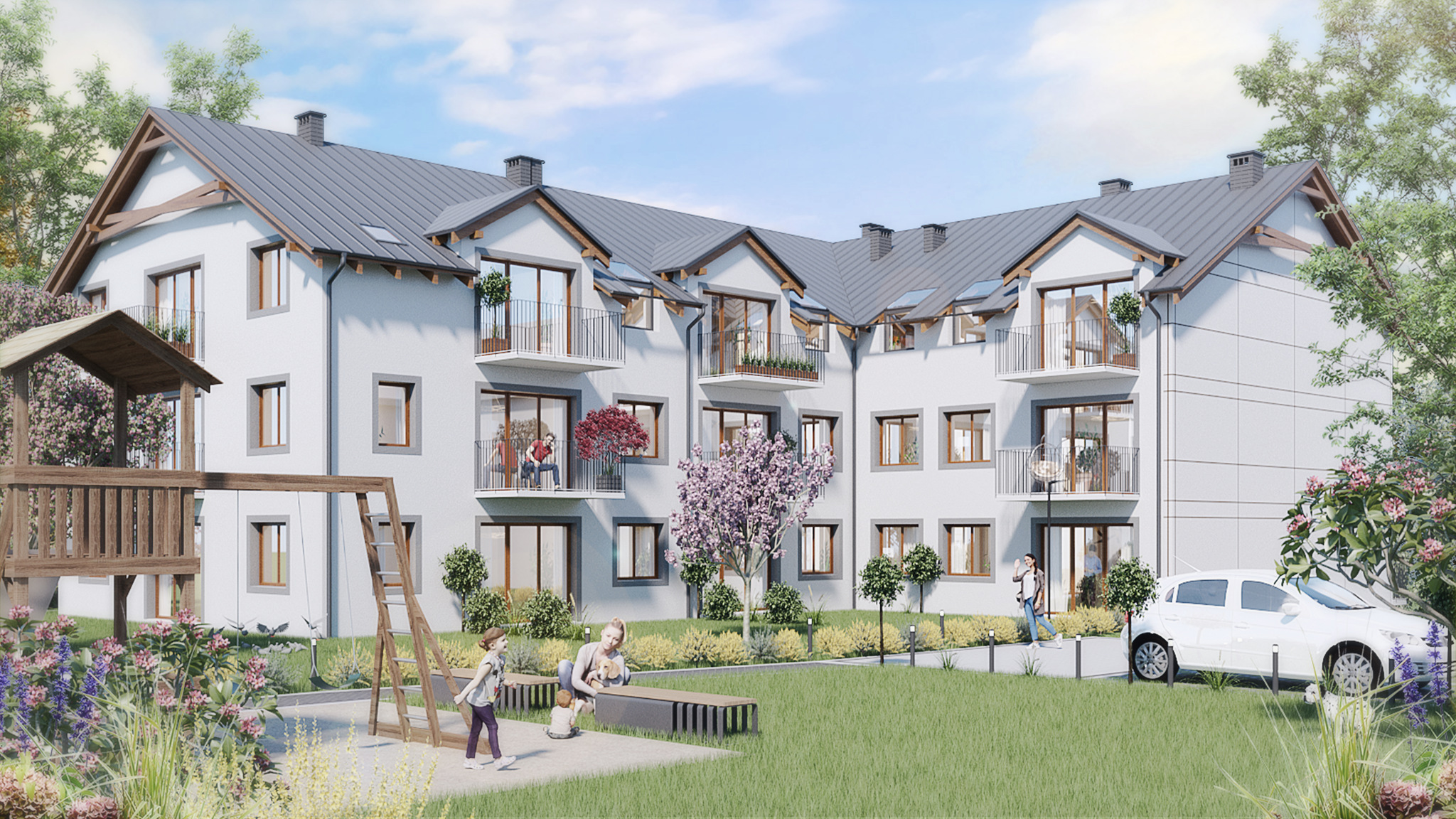 Widok budynku — Nowe Szczawno